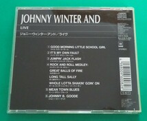 JOHNNY WINTER AND / LIVE! / ジョニー・ウィンター・アンド ライヴ / 国内盤CD_画像5