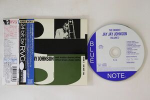 CD Jay Jay Johnson Vol.2 TOCJ9203 BLUE NOTE 紙ジャケ /00110