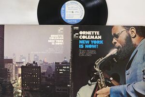 米LP Ornette Coleman New York Is Now BST84287 BLUE NOTE /00400