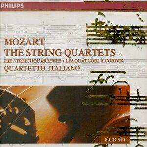 欧8discs CD Quartetto Italiano Mozart: the String Quartets 4622622 Philips 紙ジャケ /00250
