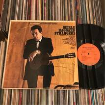 MERLE HAGGARD 1965 US Press LP STRANGERS_画像1