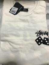 新品 未使用 国内正規品 ◆ Stssy x DSM T-Shirt Retrospective DSM Dice Tee Natural サイズS ◆_画像6