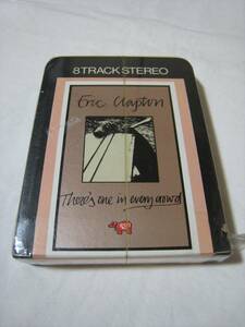 【8トラックテープ】 ERIC CLAPTON / ★未開封★ THERE'S ONE IN EVERY CROWD UK版 エリック・クラプトン 安息の地を求めて