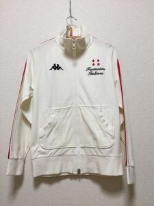 Kappa Kappa Fantasista Italiana line jersey Zip up jersey white M/ sport Golf 