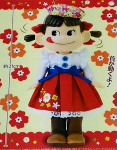 o seat . Peko-chan doll Northern Europe manner new goods unopened not for sale Fujiya prize elected goods free shipping 