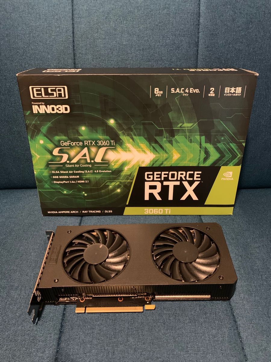 2年保証品 ELSA GeForce RTX 3060 Ti S A C｜Yahoo!フリマ（旧PayPay