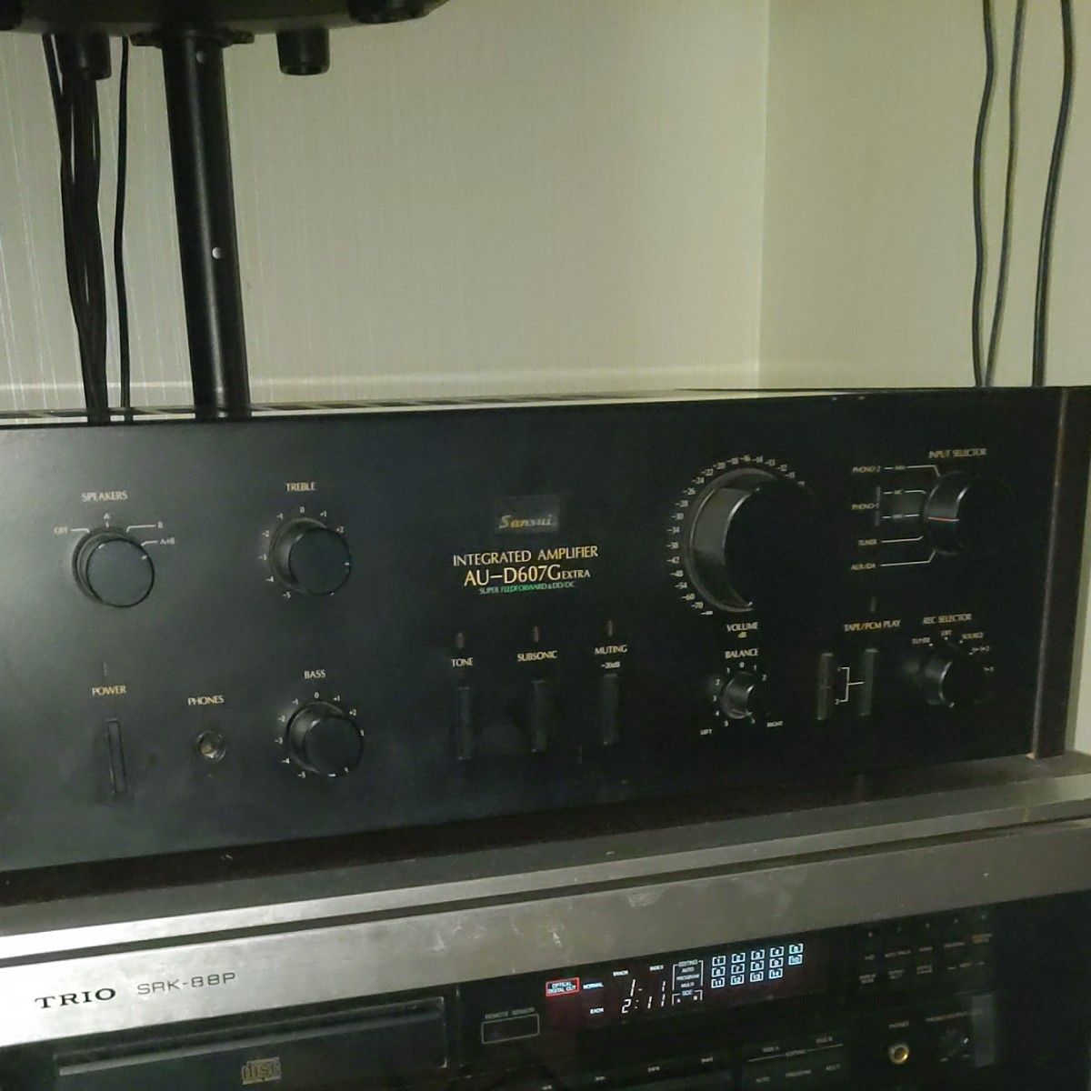 SANSUI AU-D607G EXTRA プリメインアンプ【整備品】 オーディオ機器 SANSUI AU-D607G EXTRA プリメインアンプ【整備品】 オーディオ機器