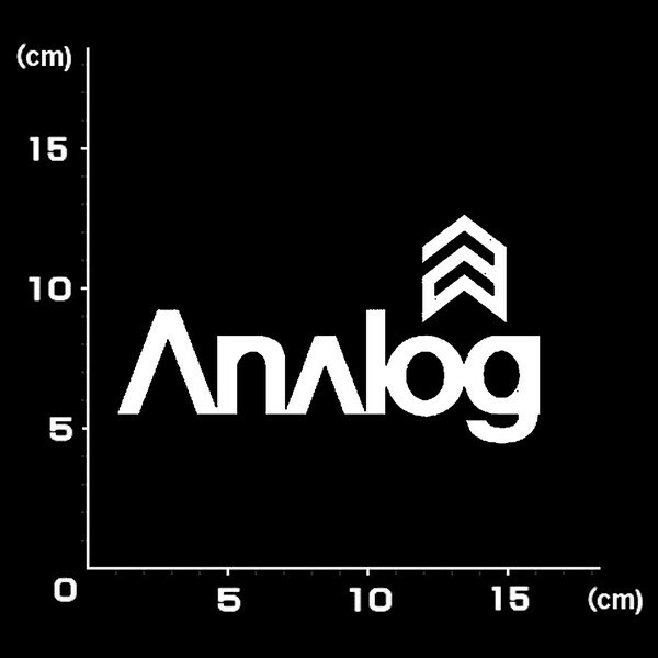 送料無料★0150★BURTON ANALOG バートン・アナログ★スノーボード★スノボー★SNOWBOARD★ステッカー