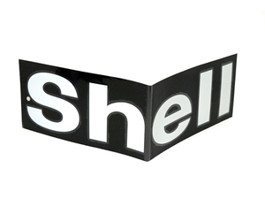 大型　Shell　ロゴ　ステッカー