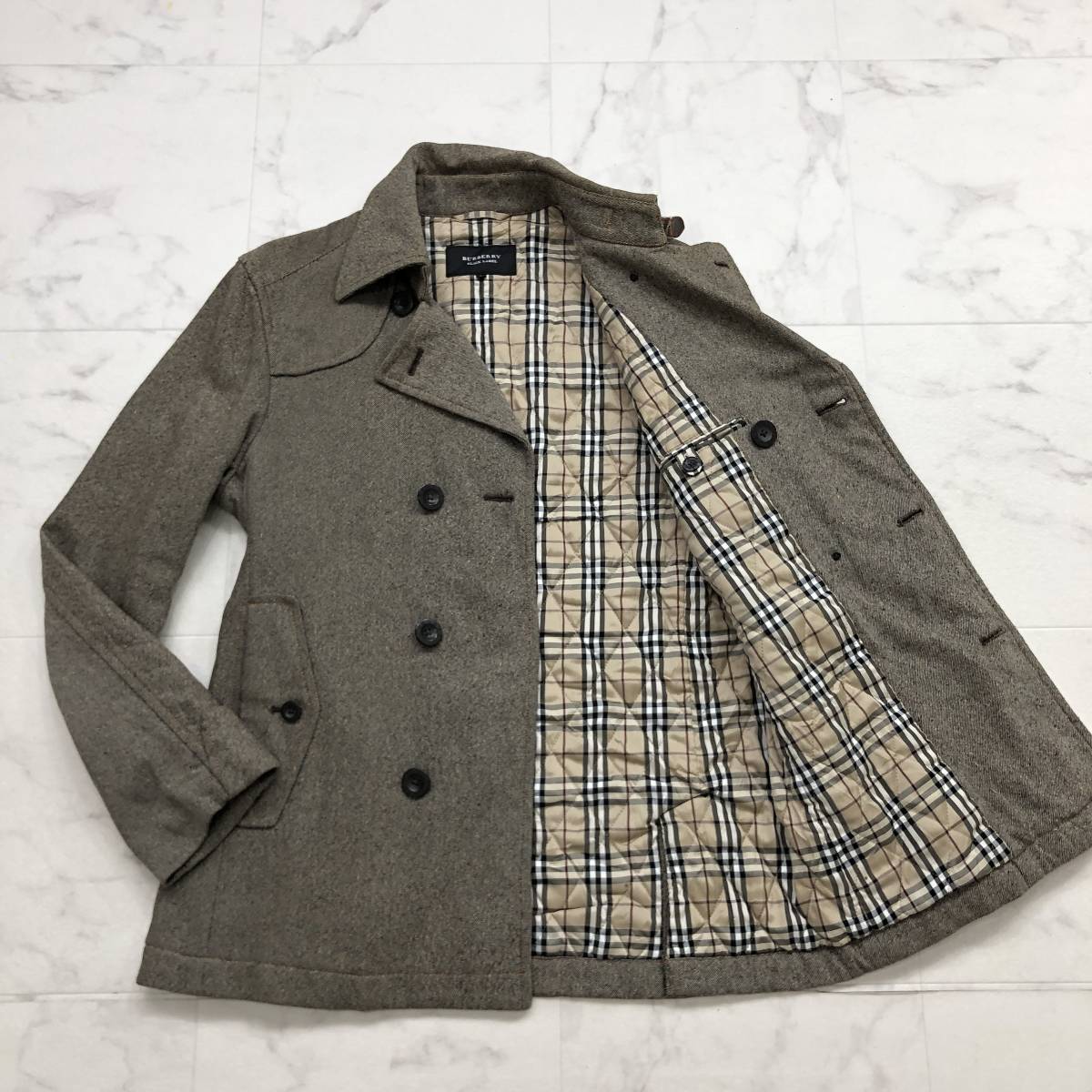 Burberry バーバリー 20AW ツイード リバーシブル トレンチコート-