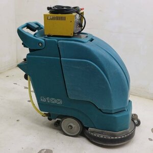 [ free shipping ] automatic floor washing machine 5100te naan to Company 2007 year sk Raver battery type hand pushed . used [ excursion Chiba ][ moving production .]