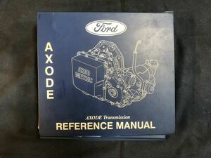  maintenance manual ford Ford AXODE Transmission ①