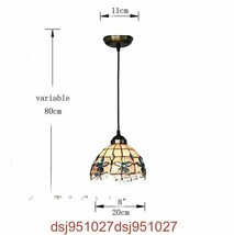 ガラス ペンダントライト レトロ 口金E26/LED シャンデリア ガラスシェード付き 照明器具 北欧 おしゃれ_画像5