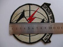 【送料無料】アメリカ空軍46TH AIR REFUELING SQ空中給油飛行隊パッチ刺繍ワッペン/patcheエアフォースAIR FORCE米空軍USAF米軍US M18_画像10