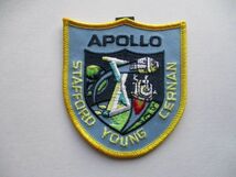 【送料無料】90s アポロ計画『アポロ10号』APOLLO STAFFORDワッペン/NASAパッチUSAアップリケ宇宙飛行士ロケットJAXAF計画patch宇宙船 U5_画像1