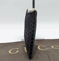 新品未使用 1円 GUCCI グッチ GG スエード セカンドバッグ クラッチ 手持ちかばん メンズ ブラック系_画像5