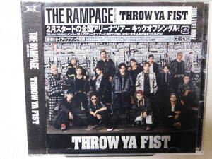 THE RAMPAGE from EXILE TRIBE / THROW YA FIST （ＣＤ+ＤＶＤ）未開封！