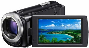 ソニー SONY HDビデオカメラ Handycam CX270V クリスタルブラック(中古品)