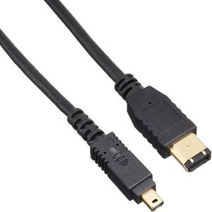 Elecom IEEE1394 FireWire400 (I.Link / DV) Кабель 6PIN-4PIN 2,0M BRA (использованные товары)