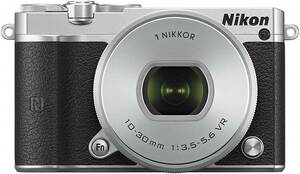 Nikon ミラーレス一眼 Nikon1 J5 標準パワーズームレンズキット シルバー J(中古品)