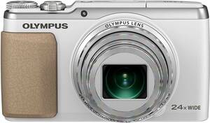OLYMPUS デジタルカメラ STYLUS SH-60 3軸フォト手ぶれ補正&ハイブリッド5 (中古品)