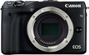 Canon ミラーレス一眼カメラ EOS M3 ボディ(ブラック) EOSM3BK-BODY(中古品)