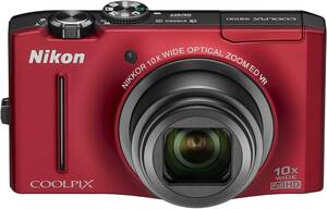 Nikon デジタルカメラ COOLPIX S8100 フラッシュレッド S8100RD 1210万画素(中古品)
