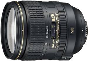 Nikon 標準ズームレンズ AF-S NIKKOR 24-120mm f/4G ED VR フルサイズ対応(中古品)