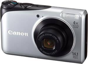 Canon デジタルカメラ PowerShot A2200 シルバー PSA2200(SL)(中古品)