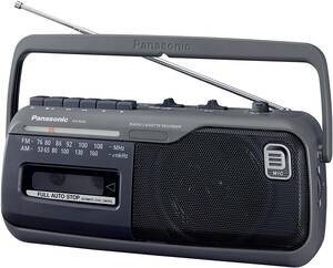 パナソニック ラジオカセットレコーダー RX-M45-H(中古品)