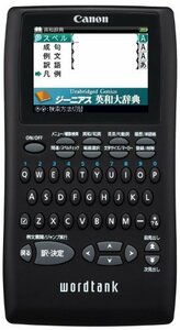 Canon 電子辞書 WORDTANK S502 英語ビジネス&学習モデル 全6コンテンツ 「 (中古品)