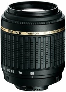 TAMRON AF 55-200mm F/4-5.6Di II LD MACRO デジタル専用 キャノン用 A15E(中古品)