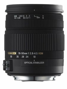 シグマ 18-50mm F2.8-4.5 DC OS HSM シグマ用 18-50mm F2.8-4.5 DC OS HSM (中古品)