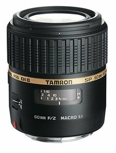 TAMRON 単焦点マクロレンズ SP AF60mm F2 DiII MACRO 1:1 キヤノン用 APS-C(中古品)