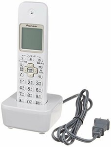  Pioneer TF-EK35 digital cordless extension cordless handset white TF-EK35-W( secondhand goods )