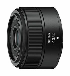 Nikon 単焦点レンズ NIKKOR Z 40mm f/2 Zマウント フルサイズ対応 ブラック(中古品)