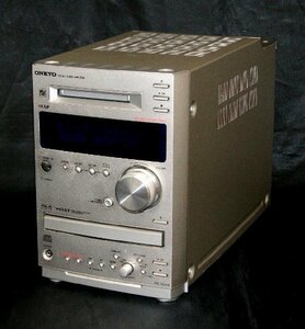 ONKYO オンキヨー(オンキョー)　FR-155AX　CD/MD チューナーアンプ　（X-A7(中古品)