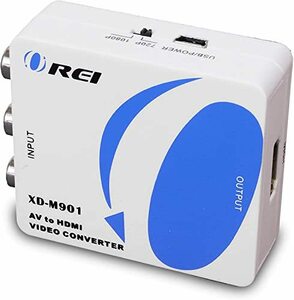 Orei RCA HDMIコンバータ - 1080P SビデオRCAコンポジットCVBSのAv HDMIビ (中古品)