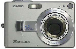 CASIO EXILIM ZOOM EX-Z40 シルバー(中古品)