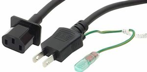 Аудио -вентилятор Power Cable 3 Pin Cocket с меньшим выступлением ((используемые товары))