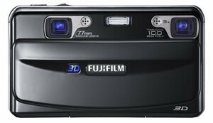 Fuji FinePix W1 デュアル10MP リアル3Dデジタルカメラ 光学3倍ズームと2.8(中古品)