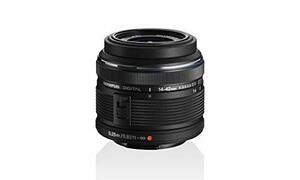 OLYMPUS 標準ズームレンズ M.ZUIKO DIGITAL 14-42mm F3.5-5.6 II R ブラッ (中古品)