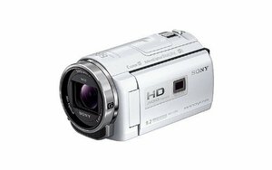 ソニー SONY ビデオカメラ Handycam PJ540 内蔵メモリ32GB ホワイト HDR-PJ(中古品)