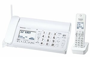 パナソニック おたっくす デジタルコードレスFAX 子機1台付き 迷惑電話対策(中古品)