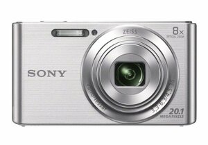 Sony DSCW830 20.1 MP Digital Camera with 2.7-Inch LCD (Silver) by Sony(中古品)