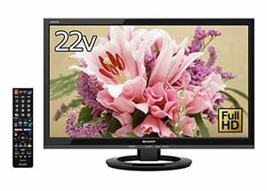  sharp 22V type liquid crystal television AQUOS LC-22K30-B full hi-vision out attaching HDD against ( secondhand goods )