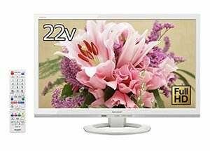  sharp 22V type liquid crystal television AQUOS LC-22K30-W full hi-vision USB attached outside ( secondhand goods )