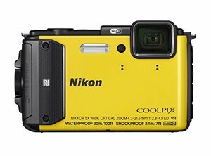 Nikon デジタルカメラ COOLPIX AW130 イエロー YW(中古品)