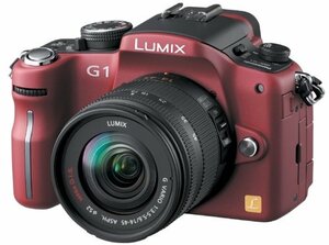 パナソニック デジタル一眼カメラ LUMIX (ルミックス) G1 レンズキット コ (中古品)