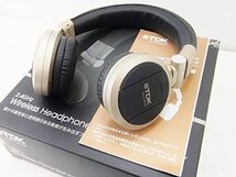 TDK プレミアム ワイヤレス ステレオ ヘッドフォン JN-WH140CG/シャンパン (中古品)_画像1